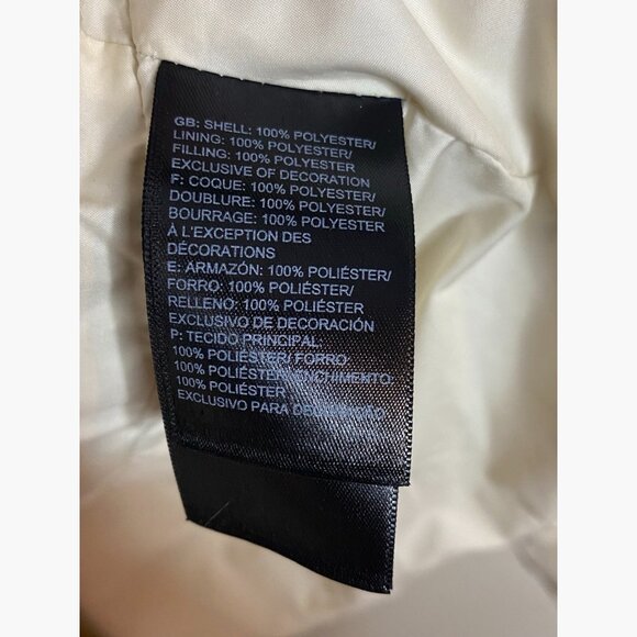 North Face Color Block Ladies Insulated Jacket Lightweight Company Logo Large - Picture 5 of 9